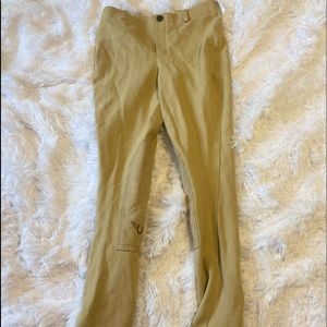 Tan Equestrian English Horseback Riding Pants